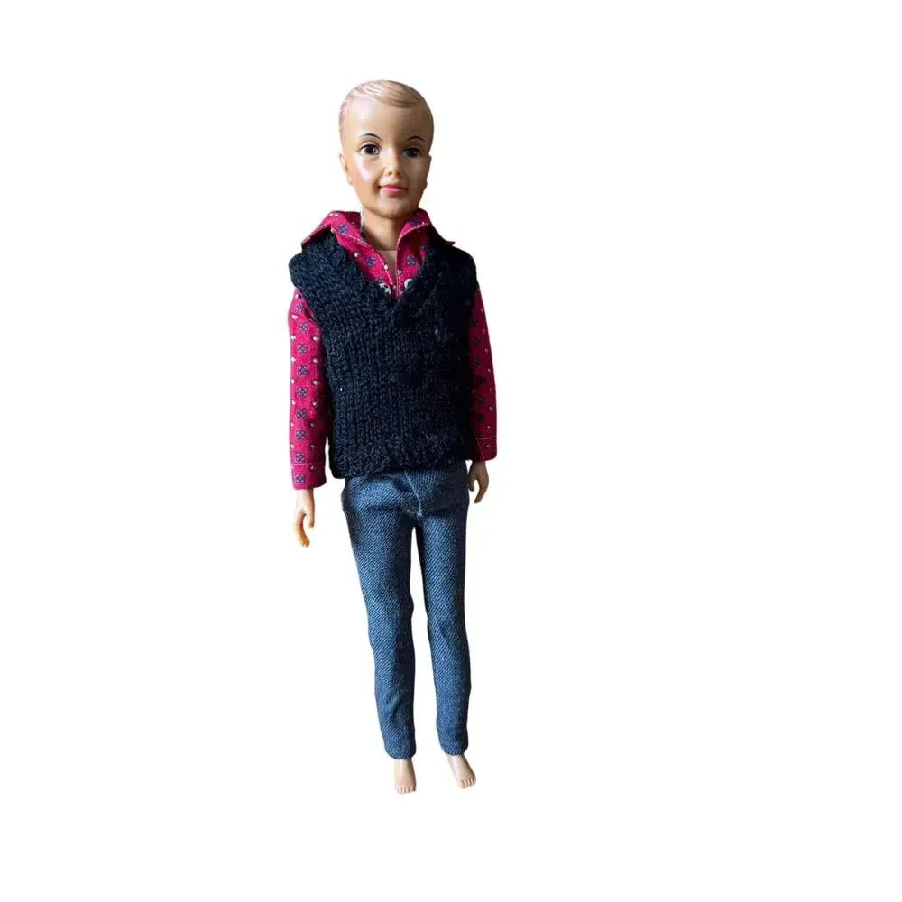 Vintage 1960s Ideal Tammy's Brother Ted Doll in great‎ condition!